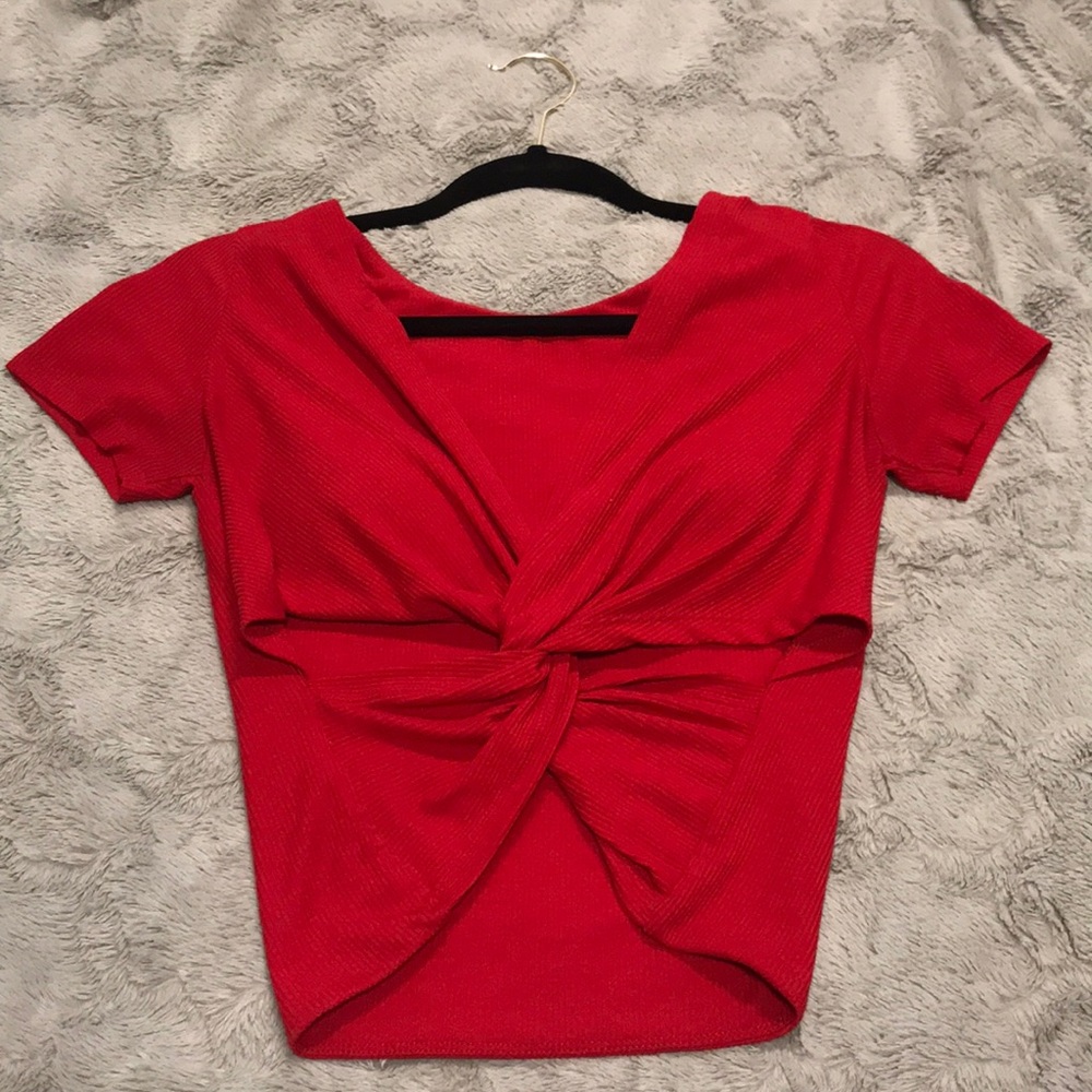Hollister Knot Crop Top